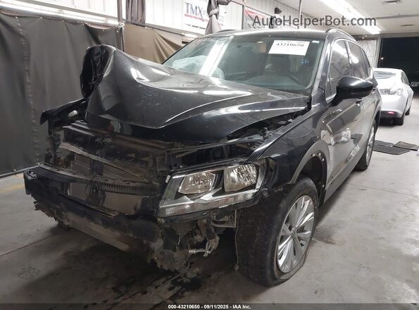 3VV1B7AX9LM083899 2020 VOLKSWAGEN TIGUAN Black წინა მარცხენა ხედი სამი მეოთხედიდან