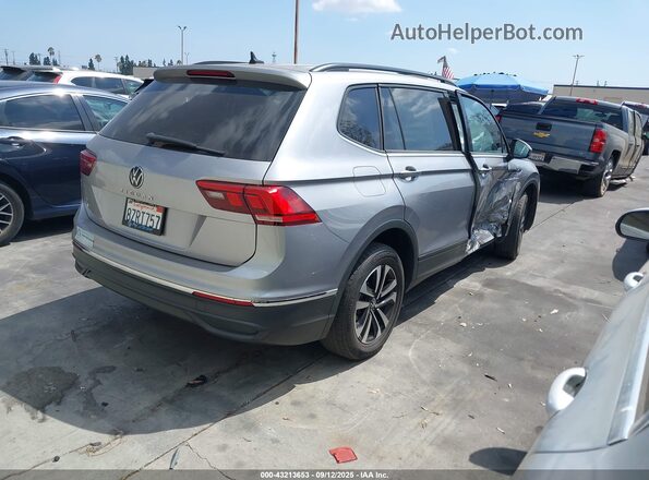3VV1B7AX9NM042224 2022 VOLKSWAGEN TIGUAN Серый Задняя правая четверть