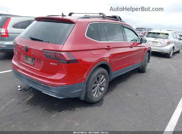 3VV2B7AX0KM080294 2019 VOLKSWAGEN TIGUAN Красный Задняя правая четверть