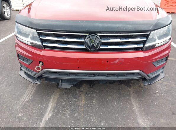 3VV2B7AX0KM080294 2019 VOLKSWAGEN TIGUAN Красный Вид спереди
