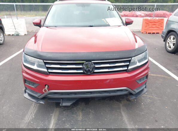 3VV2B7AX0KM080294 2019 VOLKSWAGEN TIGUAN Красный Вид щитка приборов