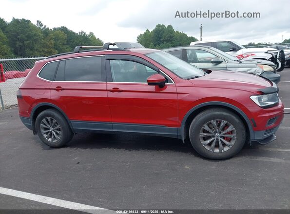 3VV2B7AX0KM080294 2019 VOLKSWAGEN TIGUAN Красный Вид задней части салона