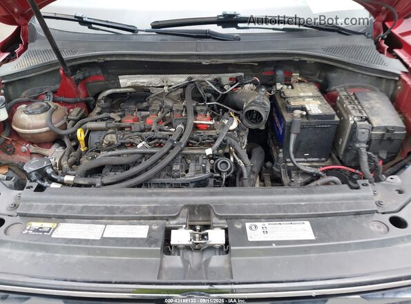 3VV2B7AX0KM080294 2019 VOLKSWAGEN TIGUAN Красный Вид сзади