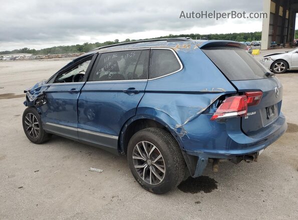 3VV2B7AX0LM035194 2020 VOLKSWAGEN TIGUAN Blue უკანა მარცხენა