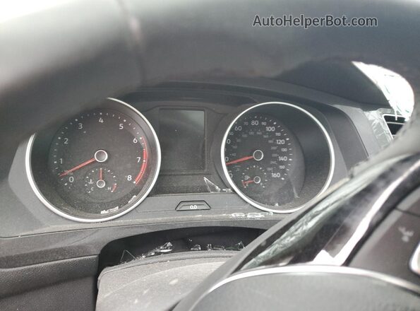 3VV2B7AX0LM035194 2020 VOLKSWAGEN TIGUAN Blue ხელსაწყოთა პანელის ხედი