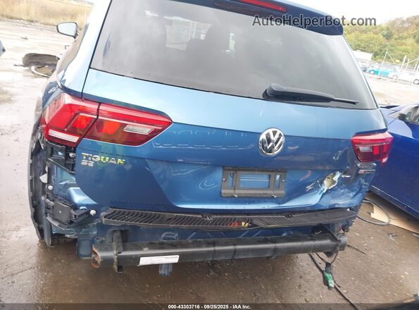3VV2B7AX0LM115661 2020 VOLKSWAGEN TIGUAN Синий Вид спереди