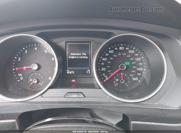 3VV2B7AX0LM115661 2020 VOLKSWAGEN TIGUAN Синий Вид задних сидений
