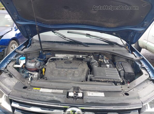 3VV2B7AX0LM115661 2020 VOLKSWAGEN TIGUAN Синий Вид сзади
