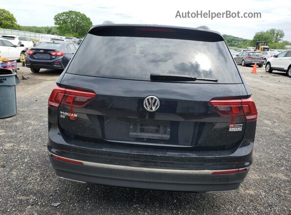 3VV2B7AX2LM069279 2020 VOLKSWAGEN TIGUAN Black Вид ззаду