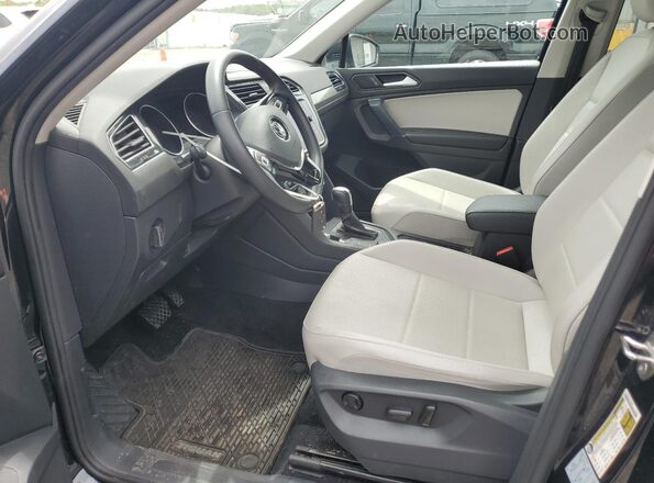 3VV2B7AX2LM069279 2020 VOLKSWAGEN TIGUAN Black Вид салону спереду