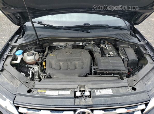 3VV2B7AX2LM069279 2020 VOLKSWAGEN TIGUAN Black Вид задньої частини салону
