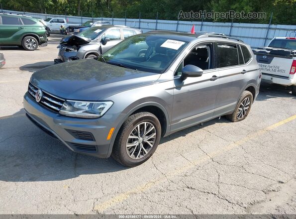 3VV2B7AX4LM044125 2020 VOLKSWAGEN TIGUAN Gray Передня ліва чверть