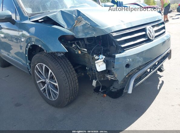 3VV2B7AX4LM064018 2020 VOLKSWAGEN TIGUAN Light Blue Вид спереду