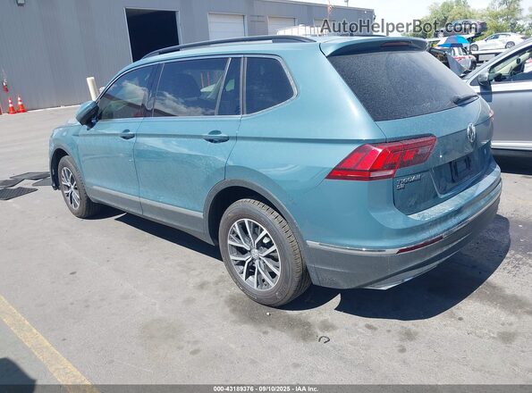 3VV2B7AX4LM064018 2020 VOLKSWAGEN TIGUAN Light Blue Задня ліва чверть