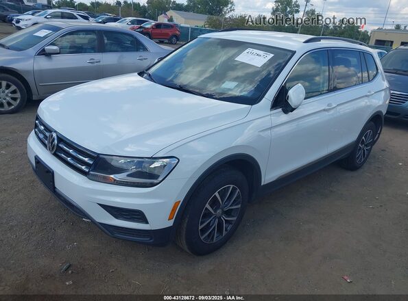 3VV2B7AX4LM091767 2020 VOLKSWAGEN TIGUAN White Vista tres cuartos delantera izquierda