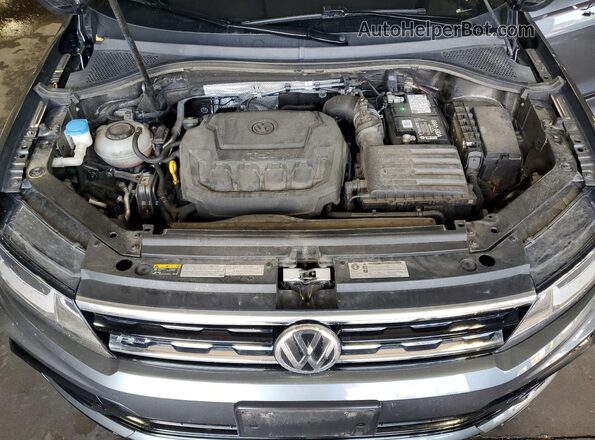 3VV2B7AX6LM070841 2020 VOLKSWAGEN TIGUAN Gray Widok komory silnika