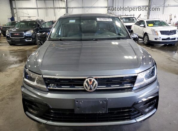3VV2B7AX6LM070841 2020 VOLKSWAGEN TIGUAN Gray Widok z przodu