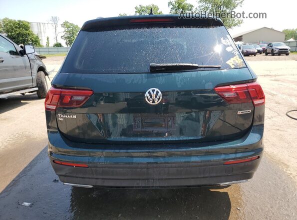 3VV2B7AX8KM190624 2019 VOLKSWAGEN TIGUAN Green Rear view
