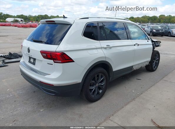 3VV2B7AX8NM034006 2022 VOLKSWAGEN TIGUAN White უკანა მარჯვენა
