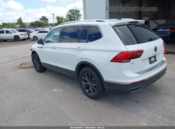 3VV2B7AX8NM034006 2022 VOLKSWAGEN TIGUAN White უკანა მარცხენა
