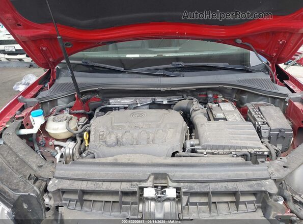 3VV3B7AX0LM095321 2020 VOLKSWAGEN TIGUAN Red Rear view