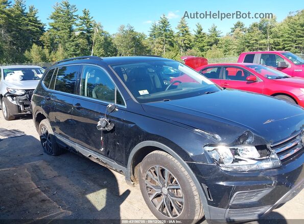 3VV3B7AX0MM118968 2021 VOLKSWAGEN TIGUAN Black წინა ხედი