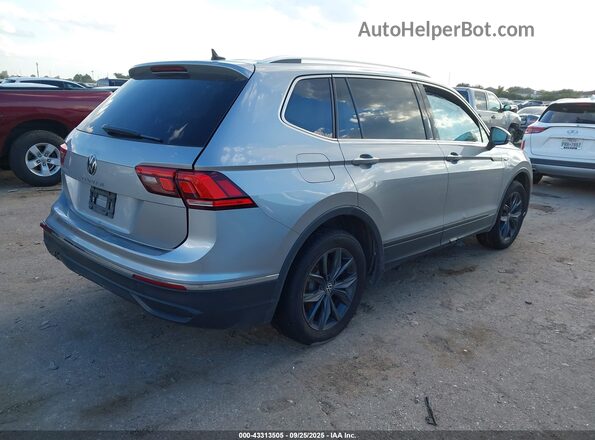 3VV3B7AX0NM172434 2022 VOLKSWAGEN TIGUAN Silver Задня права чверть