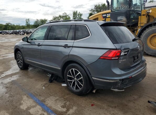 3VV3B7AX2MM038412 2021 VOLKSWAGEN TIGUAN Charcoal Rear left