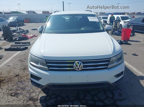 3VV3B7AX3KM027545 2019 VOLKSWAGEN TIGUAN White Widok zestawu wskaźników