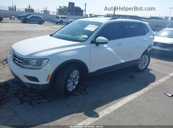 3VV3B7AX3KM027545 2019 VOLKSWAGEN TIGUAN White Przód lewy