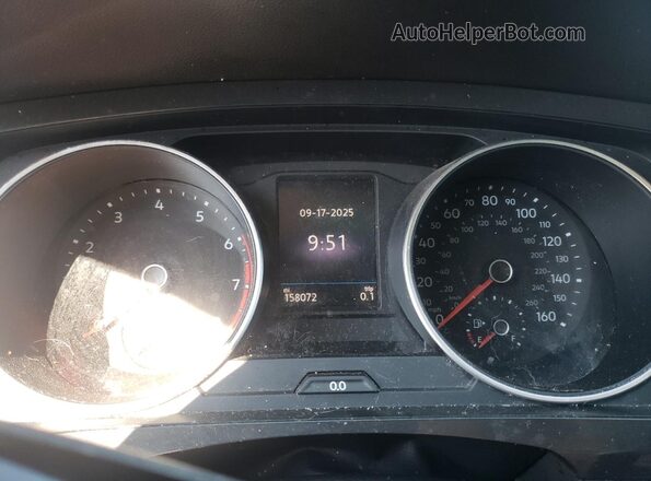 3VV3B7AX3LM046789 2020 VOLKSWAGEN TIGUAN Silver Вид щитка приладів