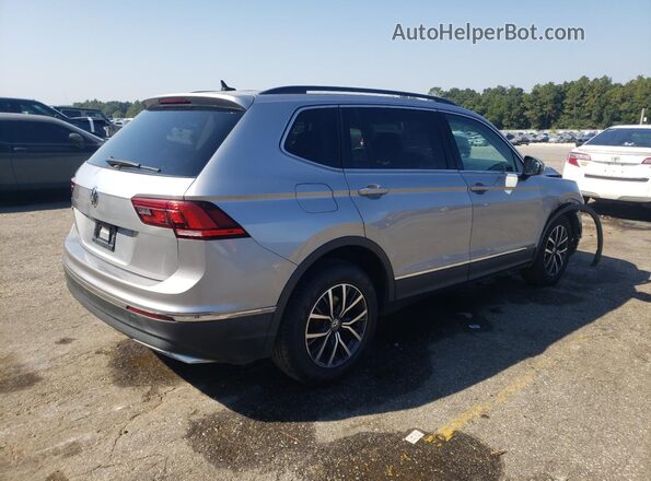 3VV3B7AX3LM046789 2020 VOLKSWAGEN TIGUAN Silver Задня права чверть