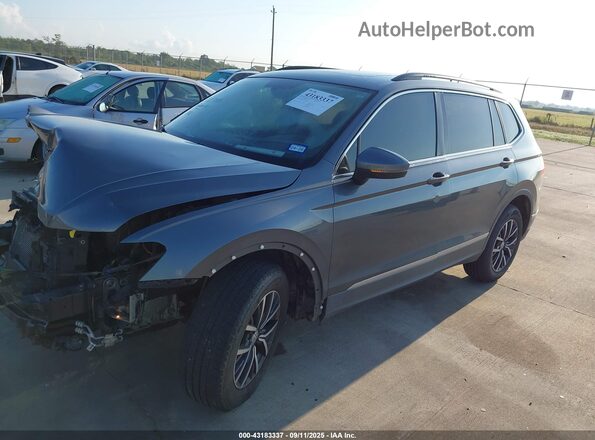 3VV3B7AX3LM087035 2020 VOLKSWAGEN TIGUAN Gray Передня ліва чверть