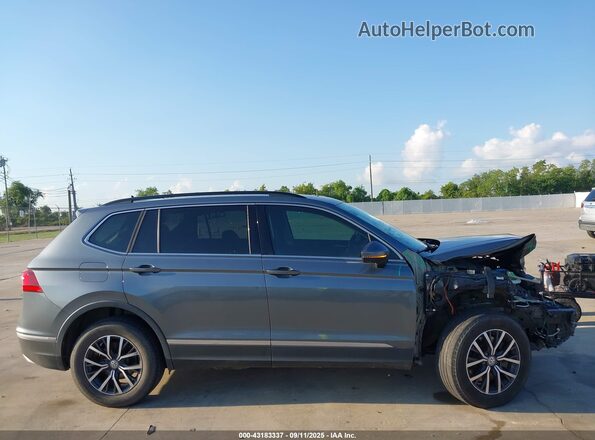 3VV3B7AX3LM087035 2020 VOLKSWAGEN TIGUAN Gray Вид задньої частини салону