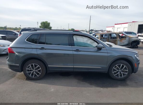 3VV3B7AX5MM124796 2021 VOLKSWAGEN TIGUAN Gray უკანა სალონის ხედი