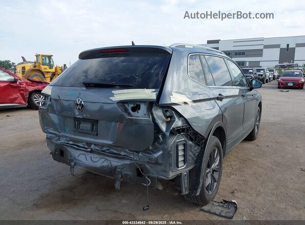 3VV3B7AX5NM059997 2022 VOLKSWAGEN TIGUAN Gray Задня права чверть