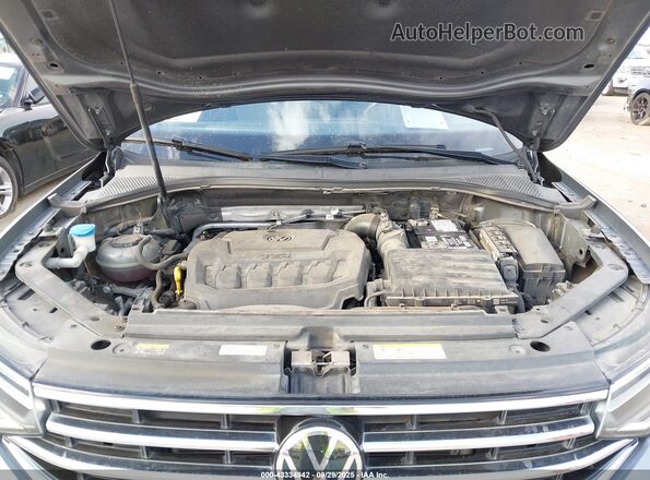 3VV3B7AX5NM059997 2022 VOLKSWAGEN TIGUAN Gray Вид ззаду