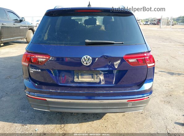 3VV3B7AX8MM123898 2021 VOLKSWAGEN TIGUAN Синий 
