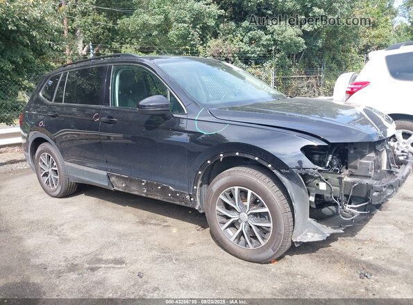 3VV3B7AX9MM044000 2021 VOLKSWAGEN TIGUAN Черный Панорамный вид салона 360°