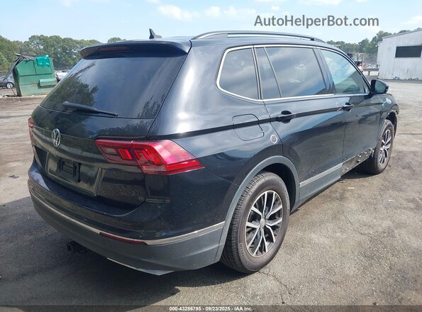 3VV3B7AX9MM044000 2021 VOLKSWAGEN TIGUAN Черный Задняя правая четверть