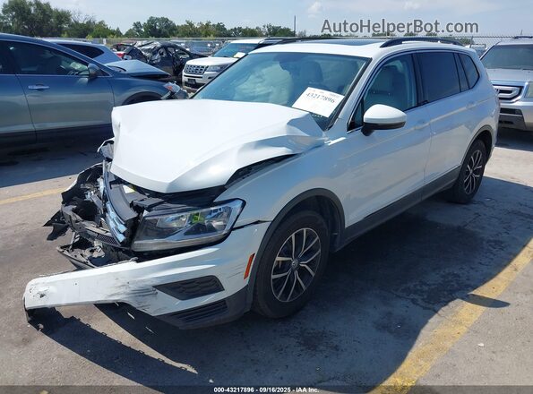 3VV3B7AXXMM089009 2021 VOLKSWAGEN TIGUAN White Przód lewy