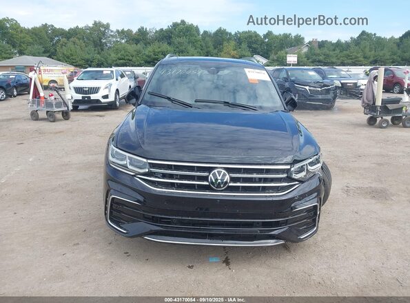 3VV4B7AX1NM168123 2022 VOLKSWAGEN TIGUAN Black Սարքավորումների վահանակի տեսք