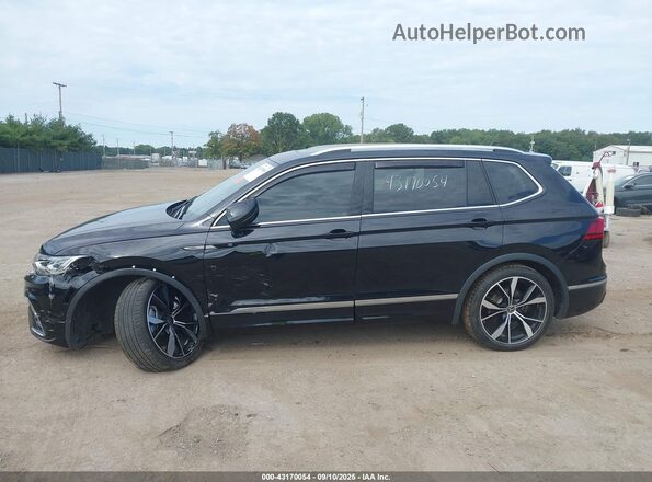 3VV4B7AX1NM168123 2022 VOLKSWAGEN TIGUAN Black Սալոնի 360 աստիճան տեսք