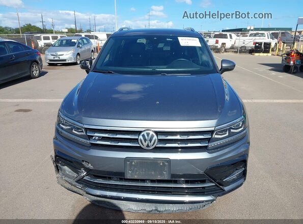 3VV4B7AX4LM127885 2020 VOLKSWAGEN TIGUAN Gray ხელსაწყოთა პანელის ხედი