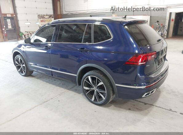 3VV4B7AX6NM100884 2022 VOLKSWAGEN TIGUAN Blue Trasero izquierdo