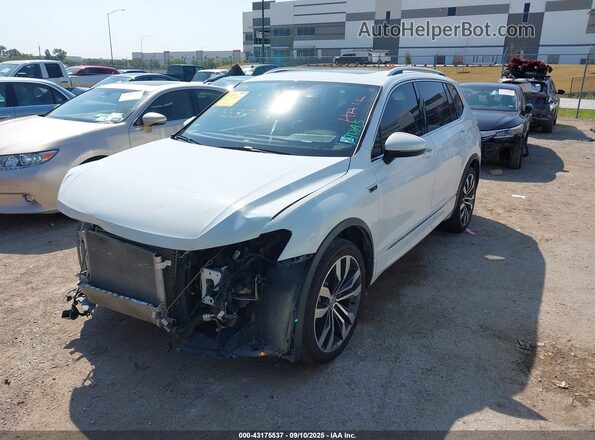 3VV4B7AX9MM157188 2021 VOLKSWAGEN TIGUAN White Vista tres cuartos delantera izquierda