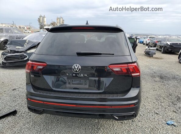 3VVCB7AX1RM181052 2024 VOLKSWAGEN TIGUAN Black უკანა ხედი