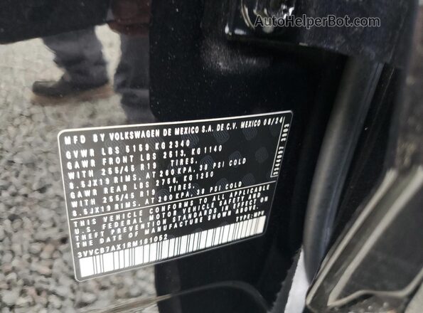 3VVCB7AX1RM181052 2024 VOLKSWAGEN TIGUAN Black სალონის 360-გრადუსიანი ხედი