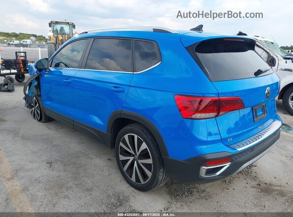 3VVEX7B25PM314308 2023 VOLKSWAGEN TAOS Blue Tył lewy