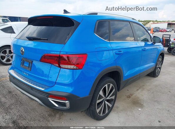 3VVEX7B25PM314308 2023 VOLKSWAGEN TAOS Blue Tył prawy